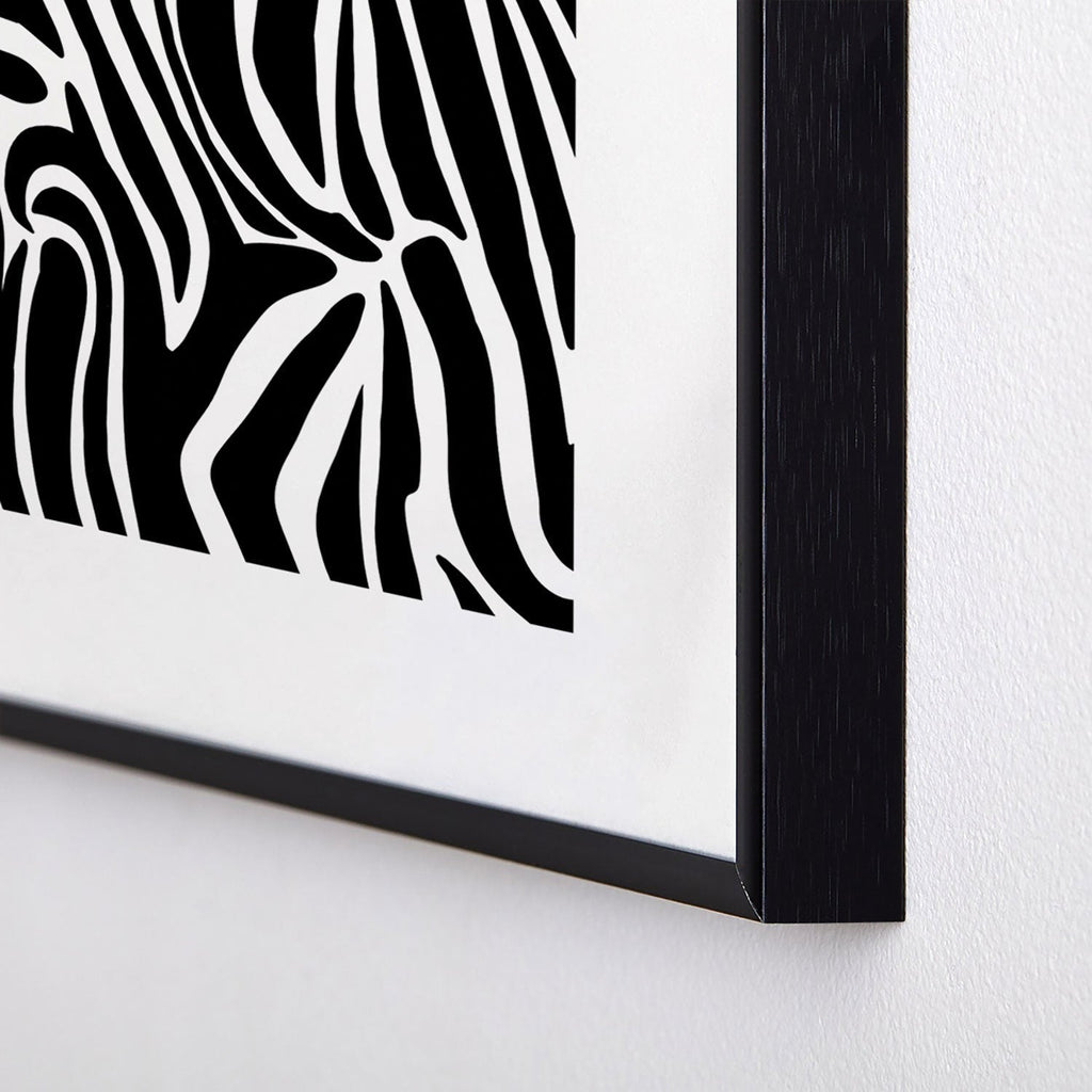 Jennifer Labre Wild Zebra Metal Framed Art Print
