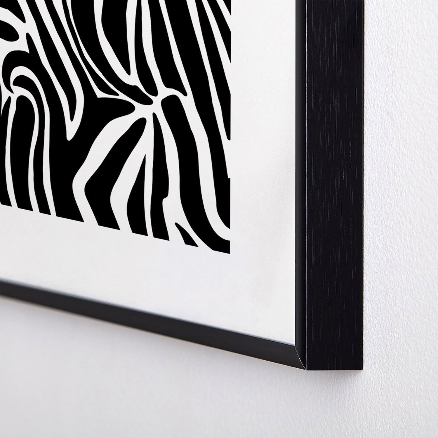 Jennifer Labre Wild Zebra Metal Framed Art Print