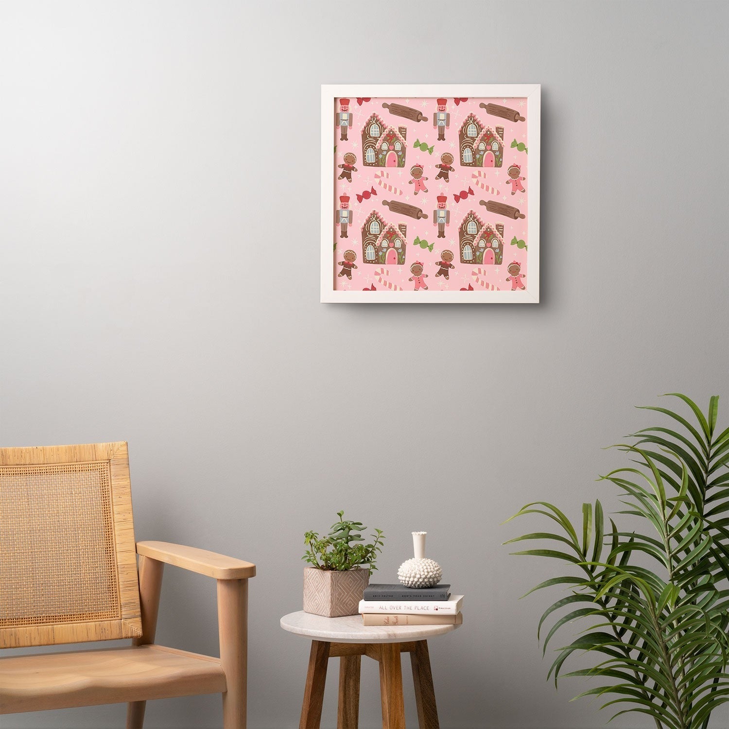 carriecantwell Sweet Christmas Holidays Framed Wall Art