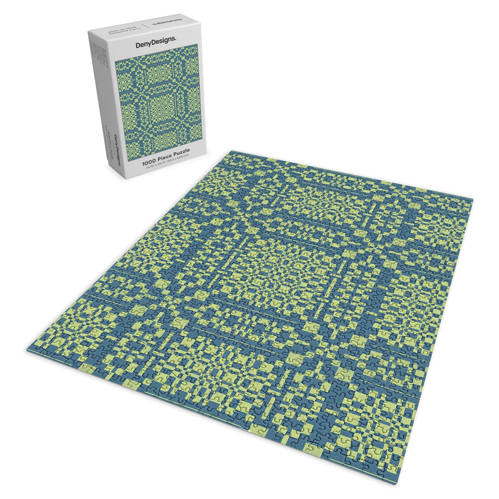 Marta Barragan Camarasa Nostalgic Grid Design Puzzle