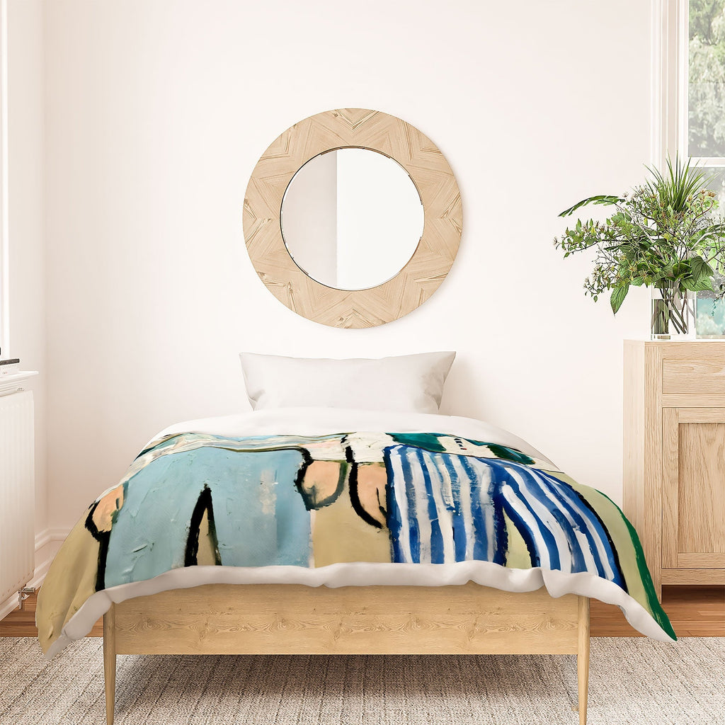 83 Oranges Side By Side Cowboy Edition Duvet Cover