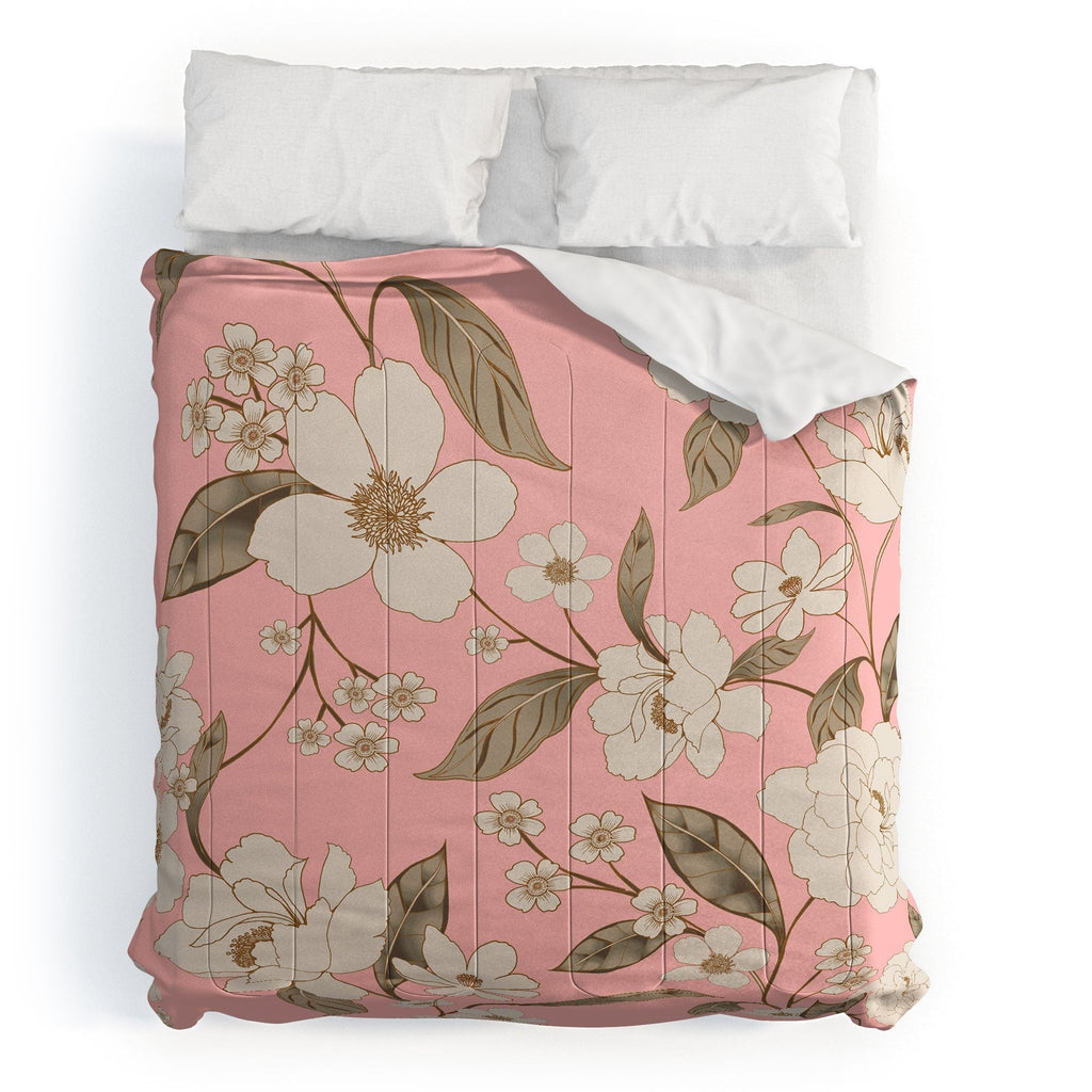 Gabriela Fuente Roberta in Pink Comforter