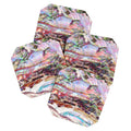 83 Oranges Sequin Haze Coaster Set