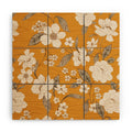 Gabriela Fuente Roberta Sunflower Wood Wall Mural