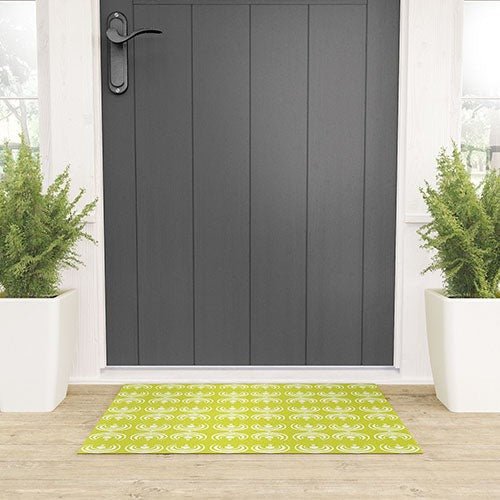 Design by Spark Matcha Latte Art Welcome Mat