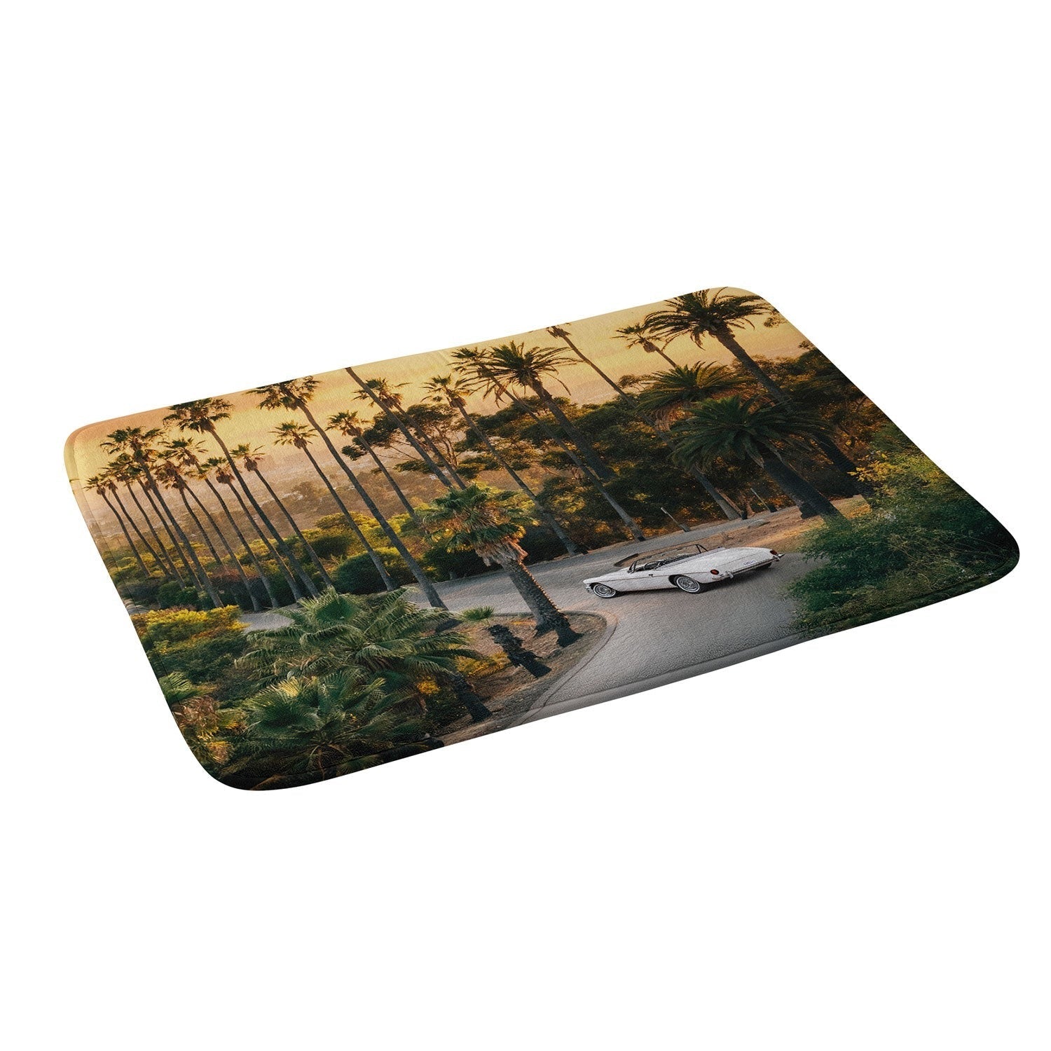 Gal Design Sunset Blvd Memory Foam Bath Mat