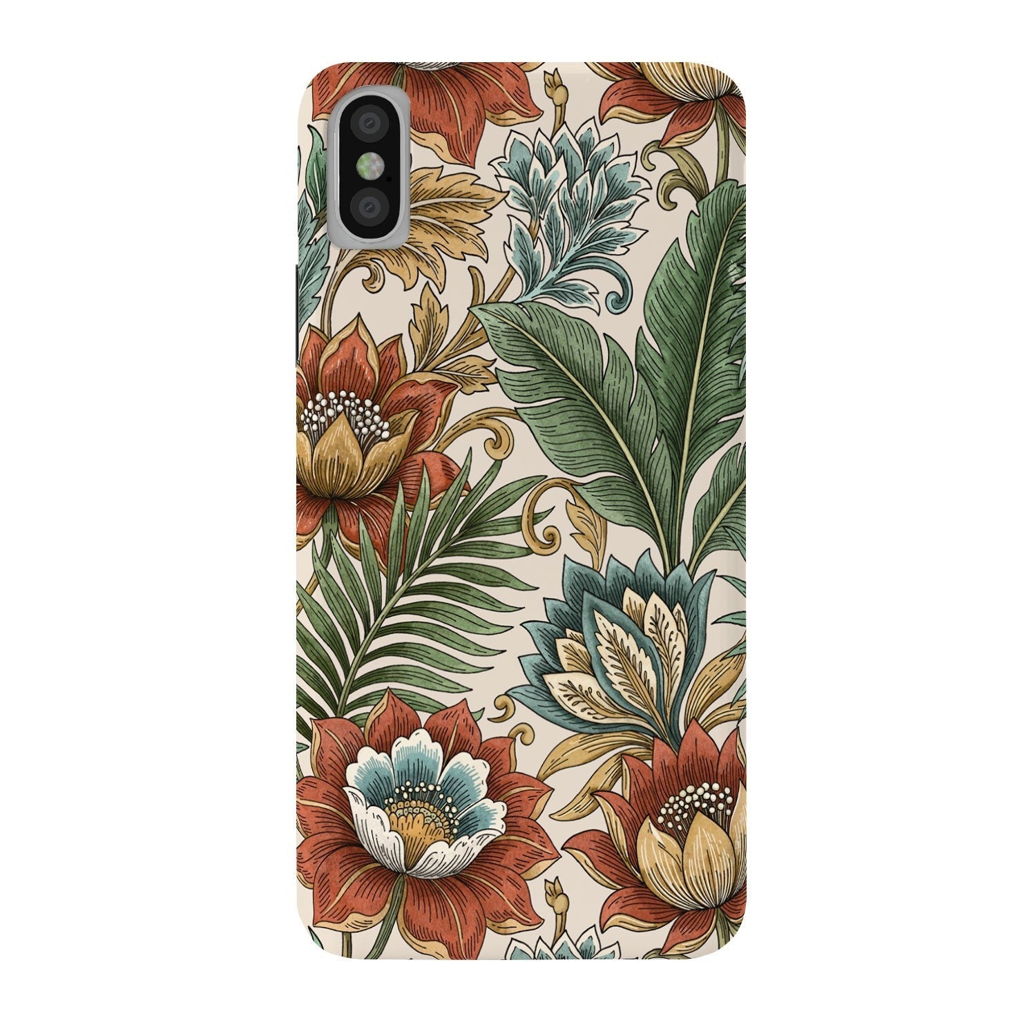 Marta Barragan Camarasa Retro Jungle Garden Phone Case