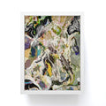 83 Oranges Echoes Beneath the Surface Framed Mini Art Print
