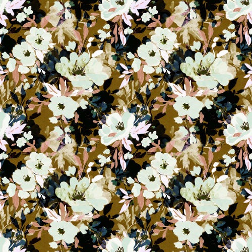 Marta Barragan Camarasa Romantic Floral Fusion Shower Curtain