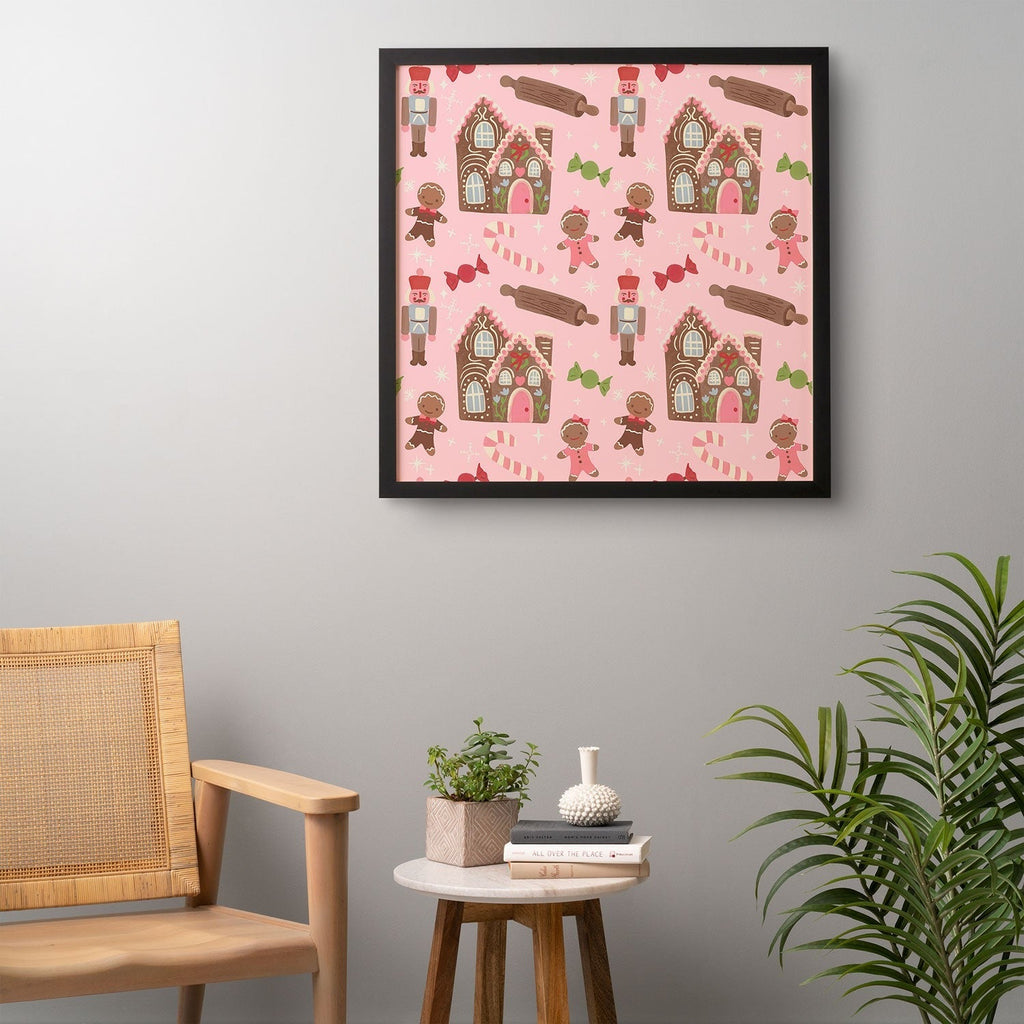 carriecantwell Sweet Christmas Holidays Framed Wall Art