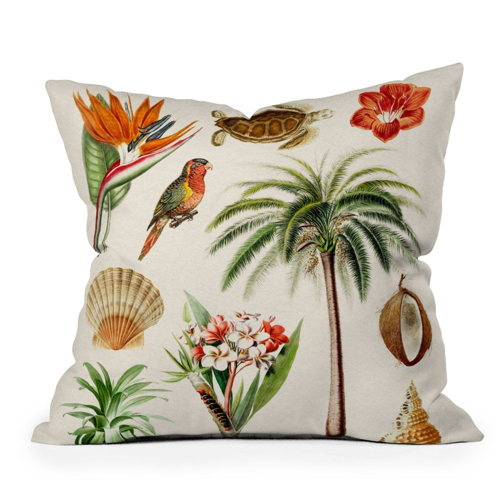 Gal Design Hawaii Collection Outdoor Throw Pillow
