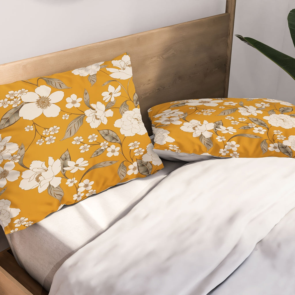Gabriela Fuente Roberta Sunflower Pillow Shams