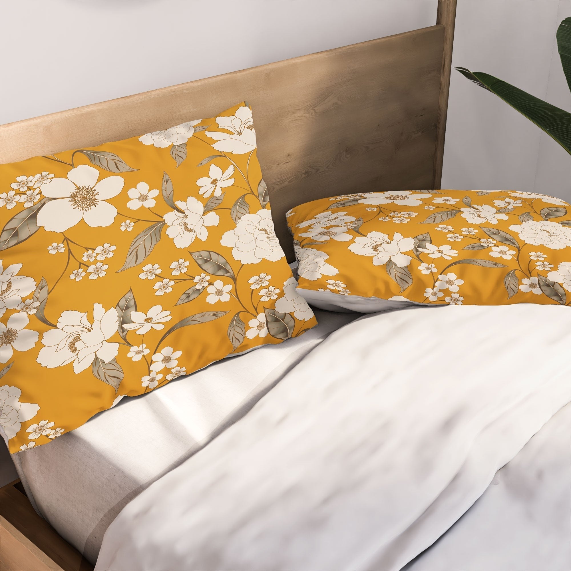Gabriela Fuente Roberta Sunflower Pillow Shams