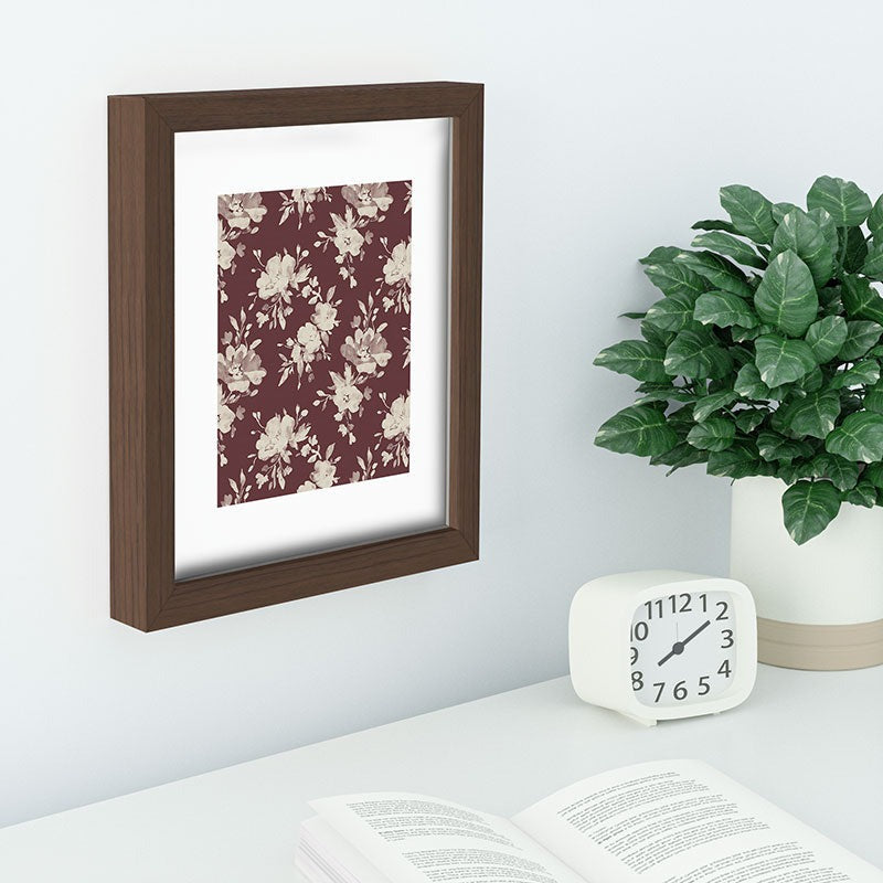 Marta Barragan Camarasa Antique Petal Romance Recessed Framing Rectangle
