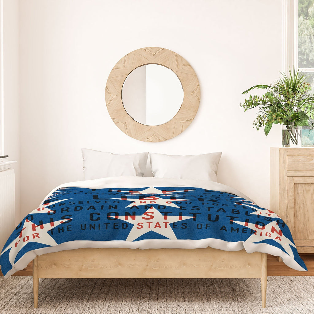 DENY Designs Starred Preamble Duvet Cover