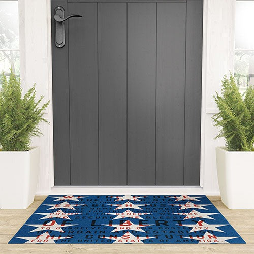 DENY Designs Starred Preamble Welcome Mat