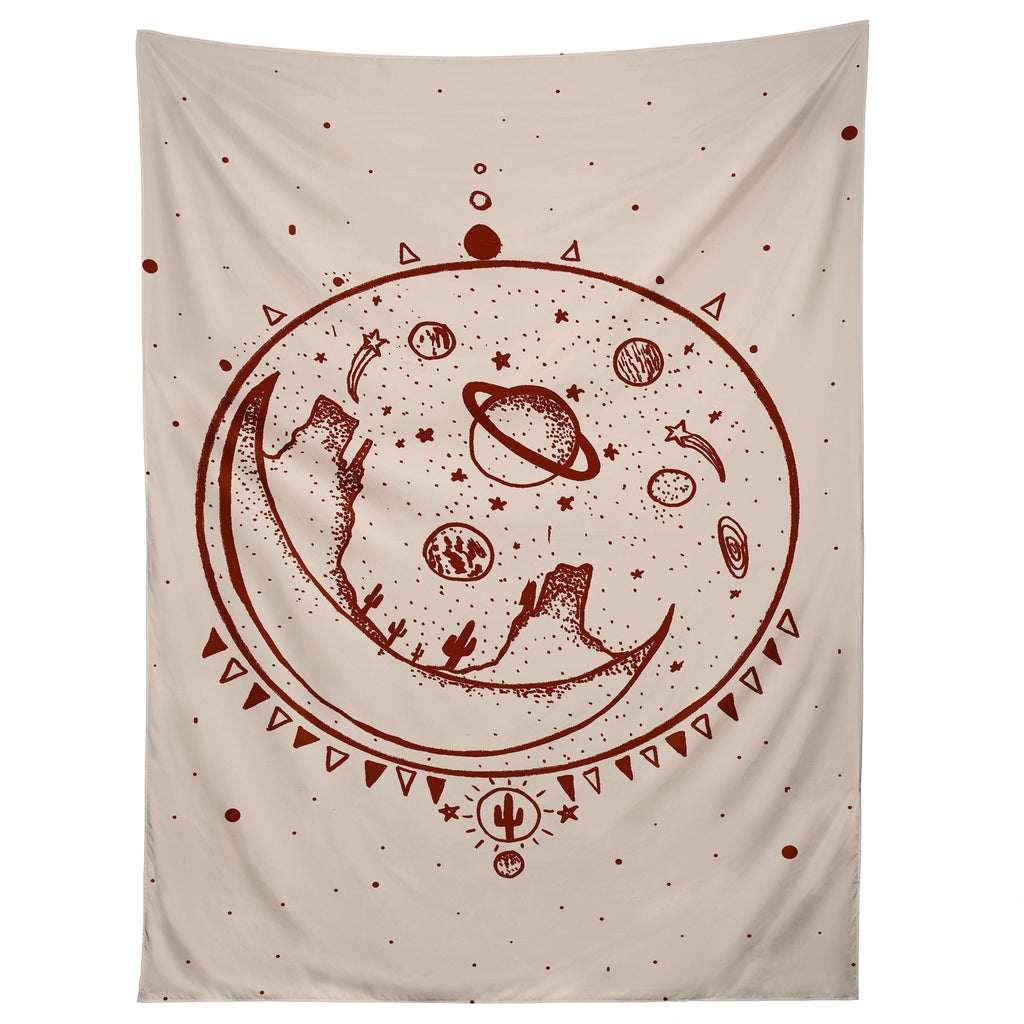 Kris Tate SHELT MOON DESERT Tapestry