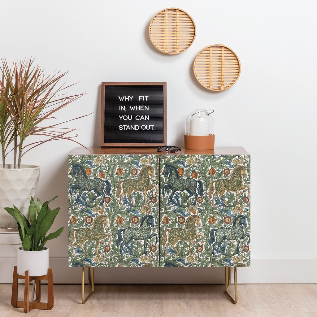 Marta Barragan Camarasa Renaissance Horse Garden Credenza