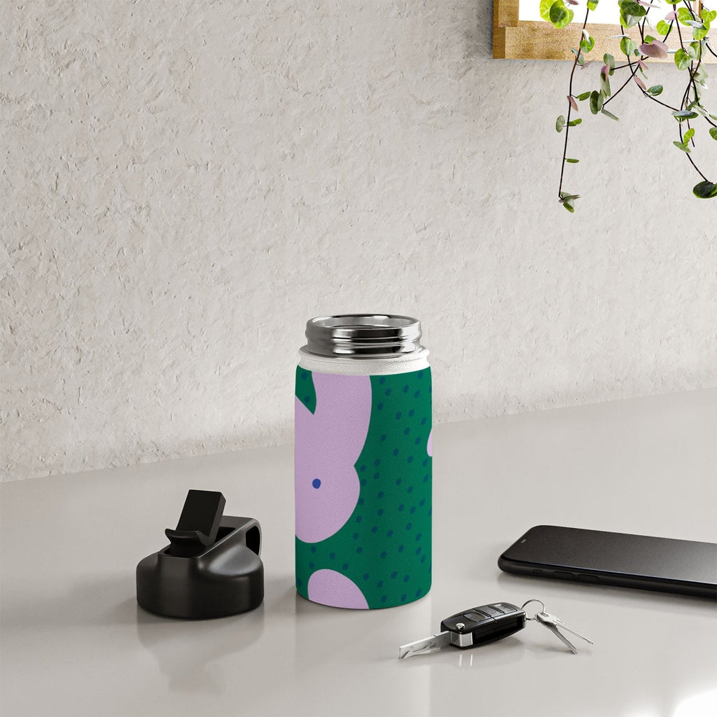 Camilla Foss Pebbles and Rabbit Water Bottle