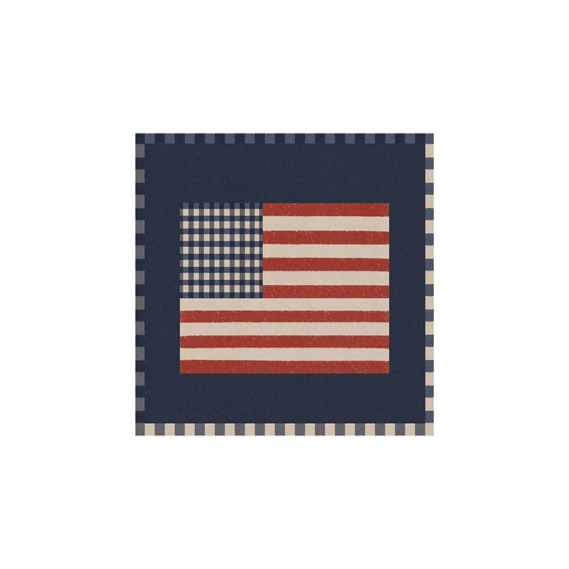 DENY Designs Gingham Flag Art Print