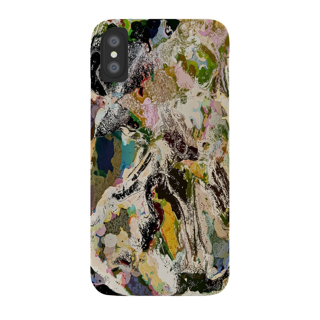 83 Oranges Echoes Beneath the Surface Phone Case