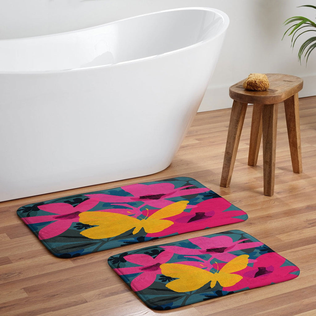 Garima Dhawan wild 1 Memory Foam Bath Mat