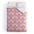 Jennifer Labre Pink Palmetto Comforter