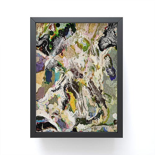 83 Oranges Echoes Beneath the Surface Framed Mini Art Print