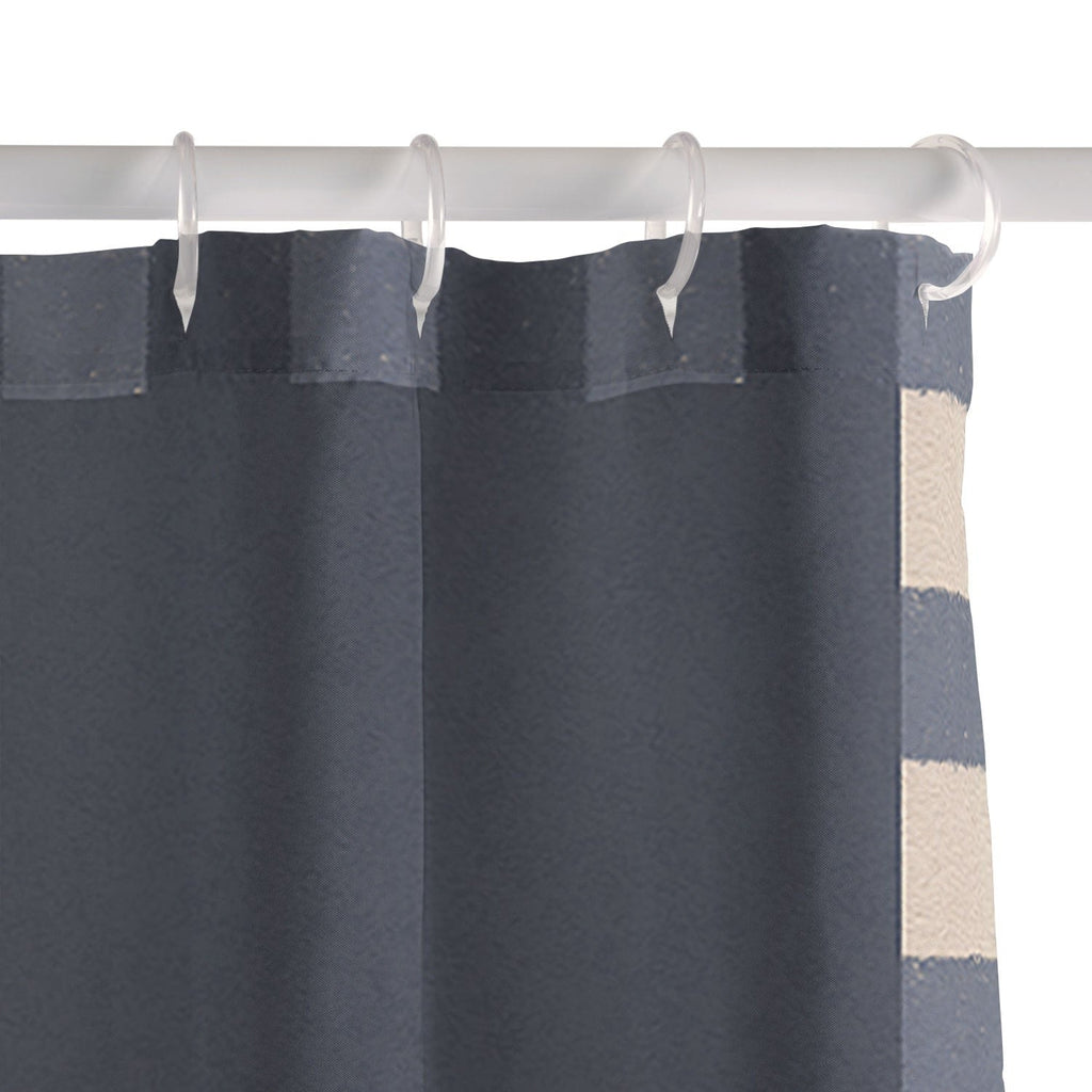 DENY Designs Gingham Flag Shower Curtain
