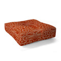 Mirimo Venexiana Burnt Orange Floor Pillow Square