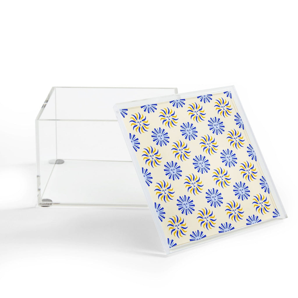 Design by Spark Dolce Vita Radial Sun Flames Acrylic Box