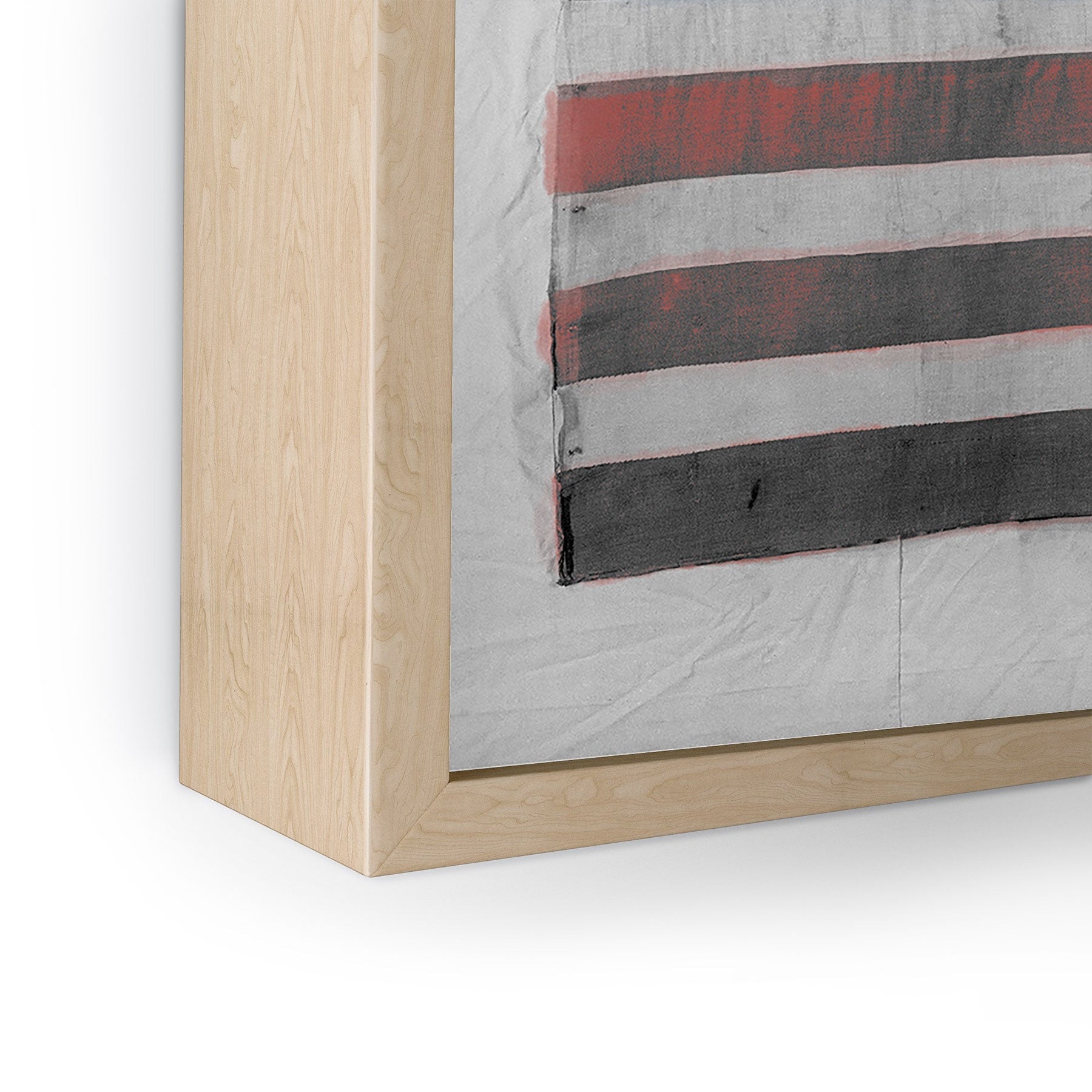 DENY Designs Flag Attributed to Elizabeth Schuyler Hamilton Framed Mini Art Print