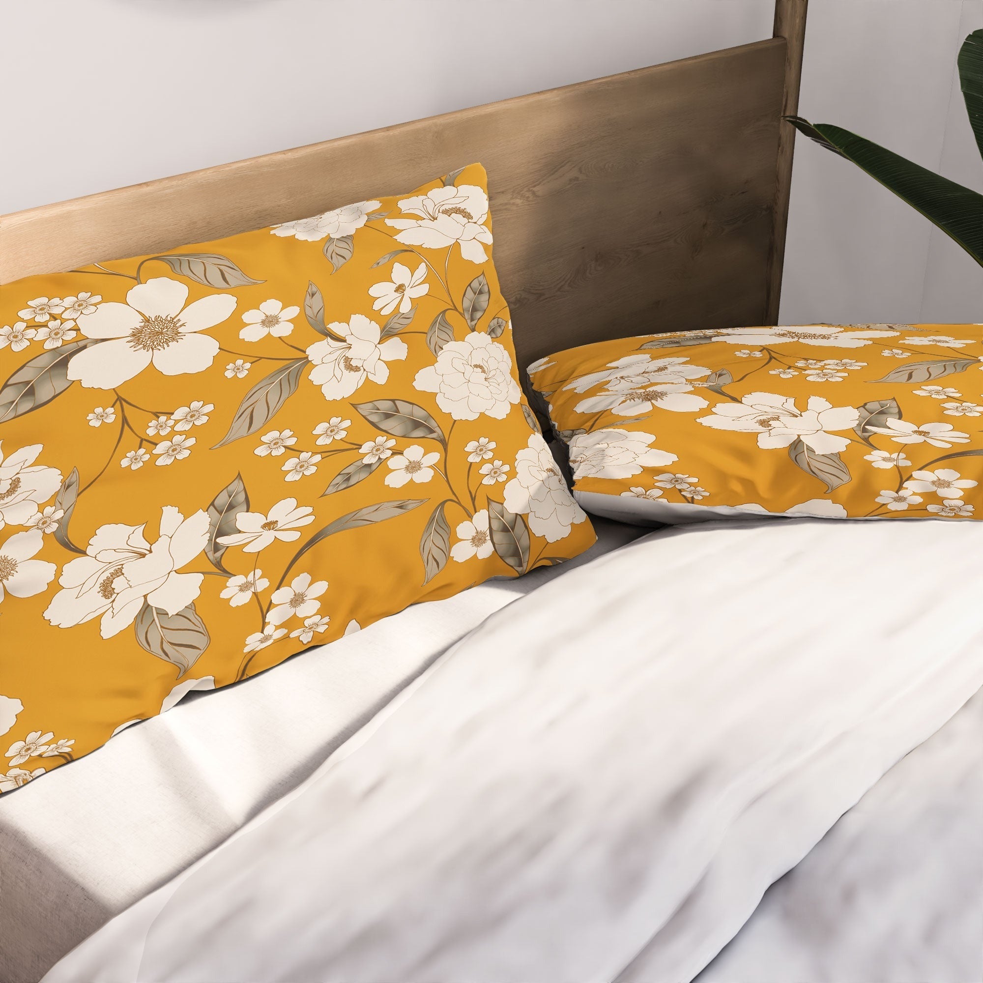 Gabriela Fuente Roberta Sunflower Pillow Shams