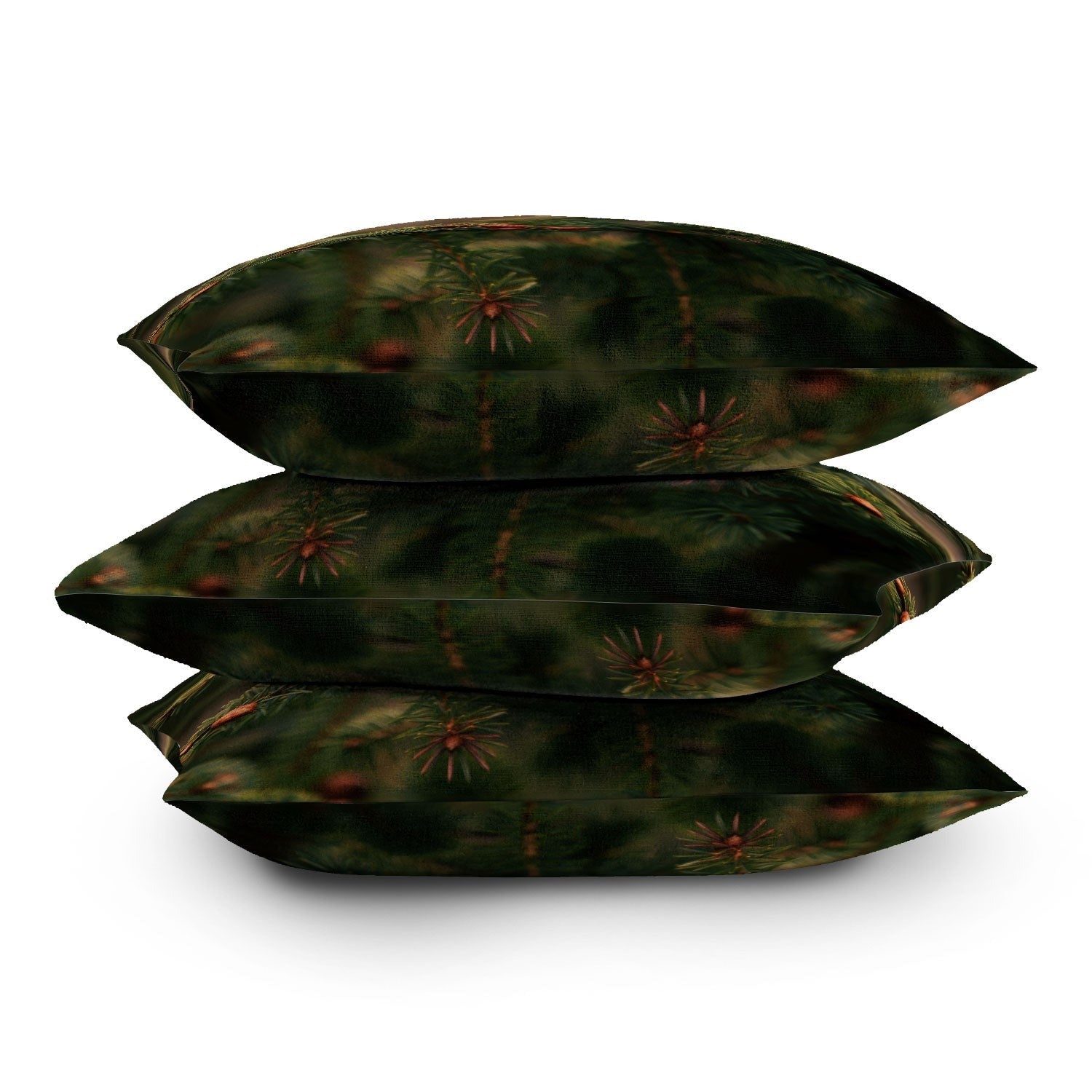 Hannah Kemp Spruce Tips Outdoor Throw Pillow