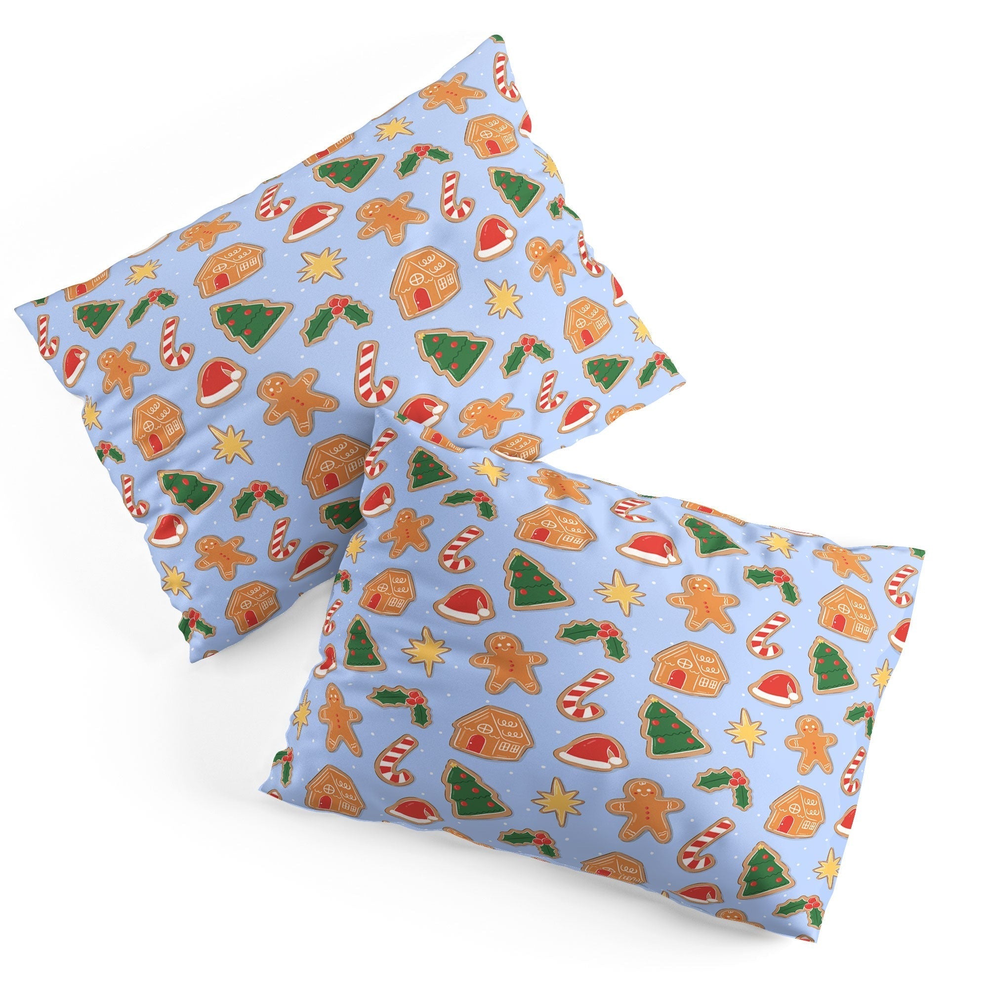 Love_Ryming Christmas Cookies Pillow Shams