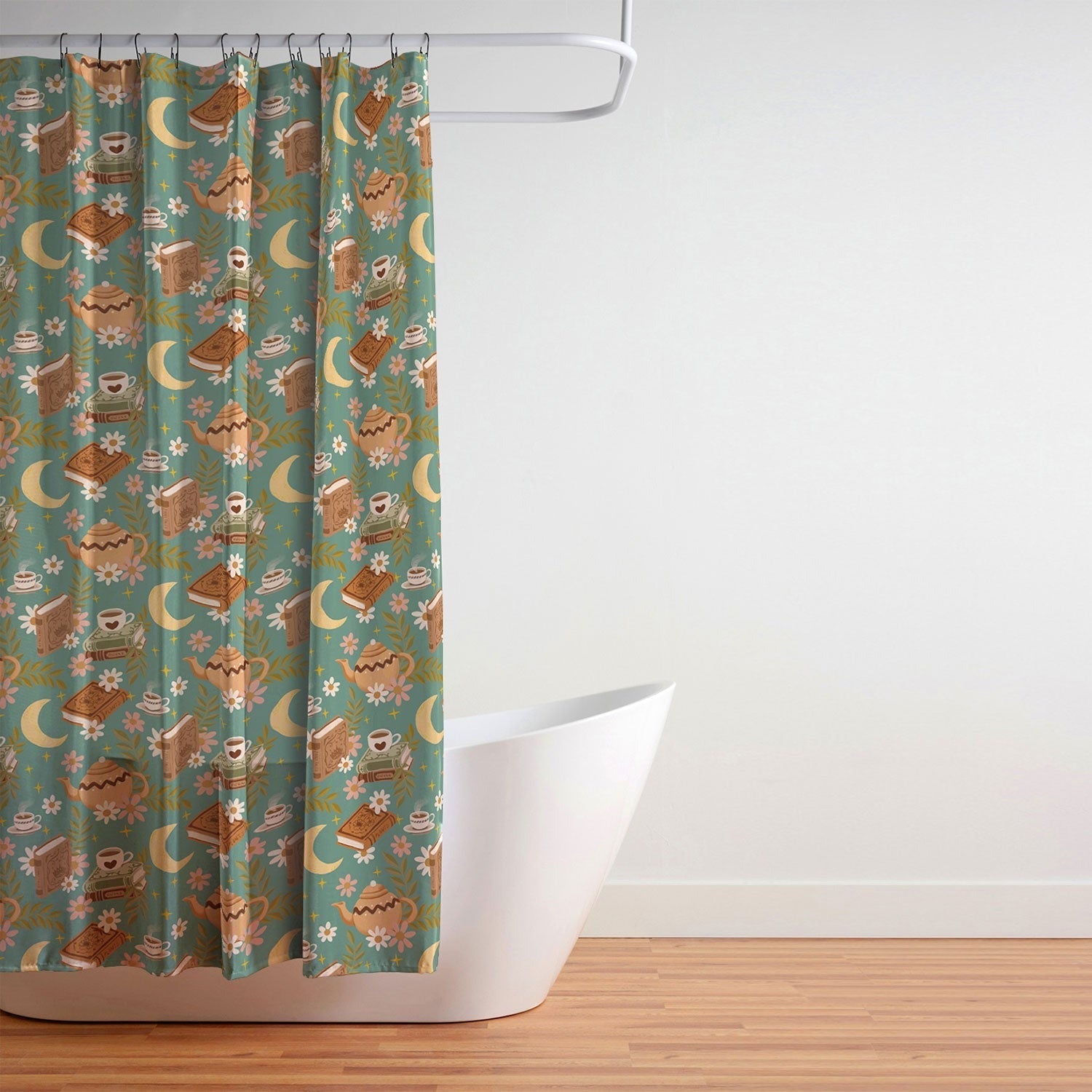 Avenie Moonlit Reading Nook I Shower Curtain