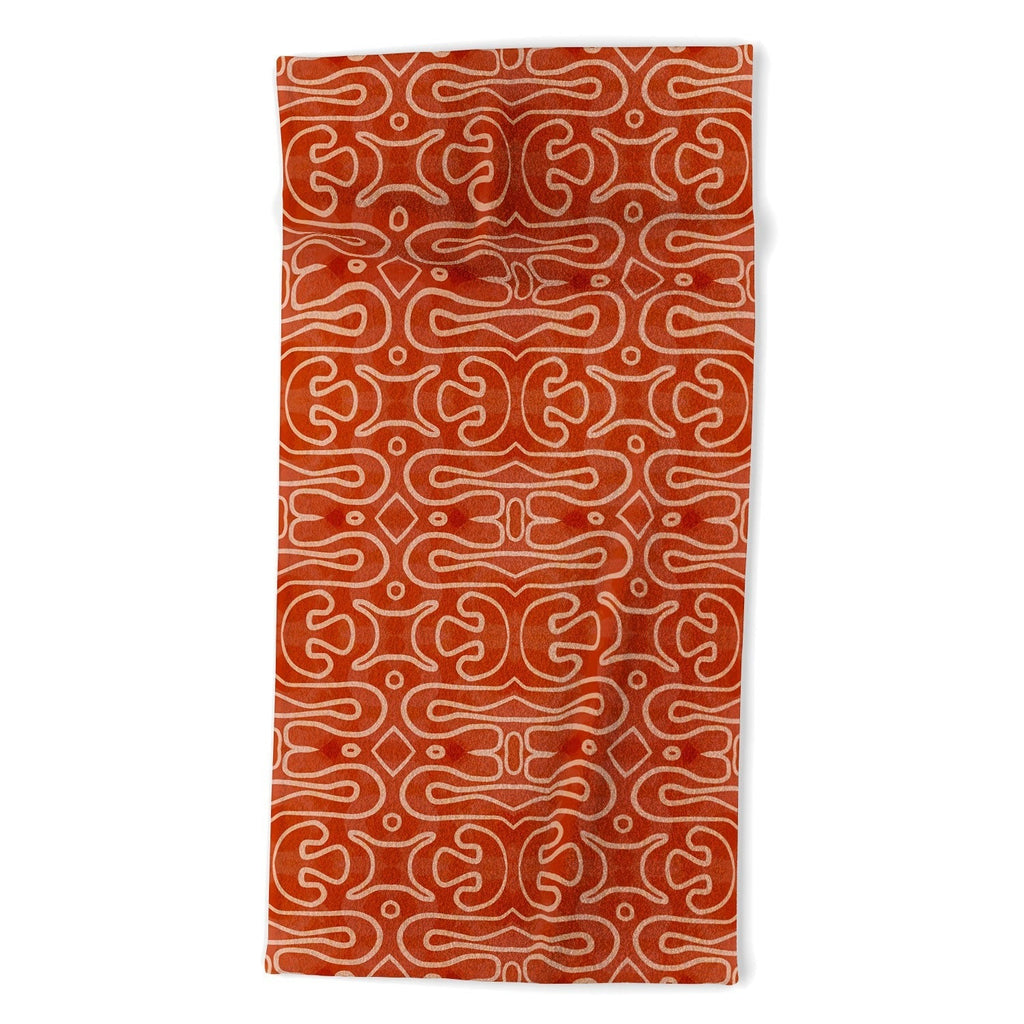 Mirimo Venexiana Burnt Orange Beach Towel