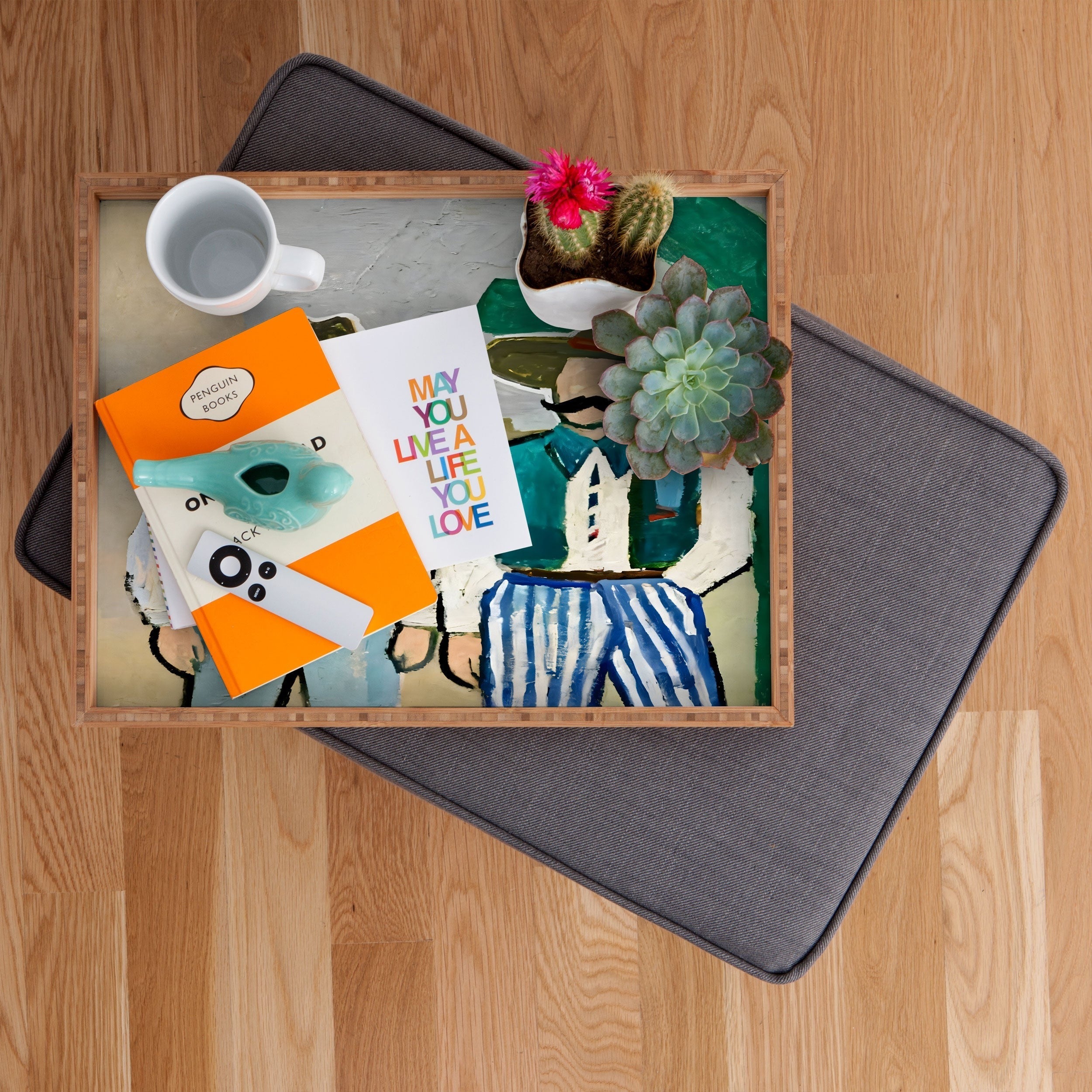 83 Oranges Side By Side Cowboy Edition Rectangular Tray
