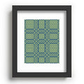 Marta Barragan Camarasa Nostalgic Grid Design Recessed Framing Rectangle