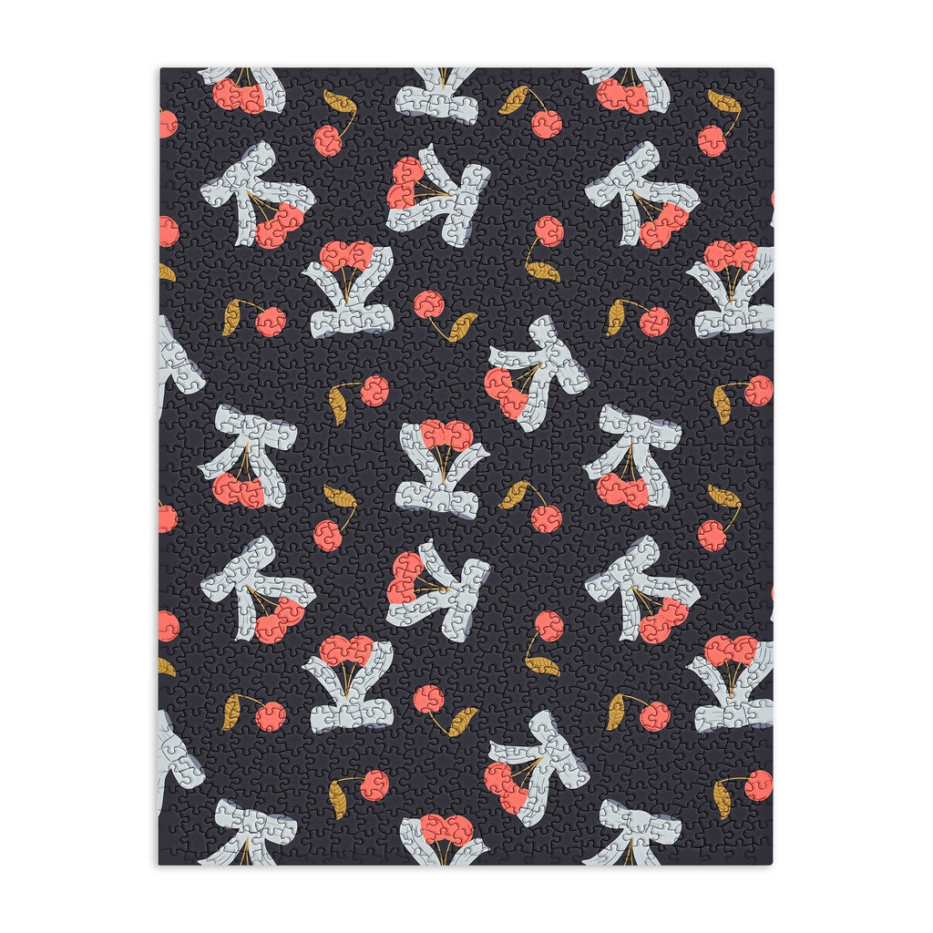 Jennifer Labre Cherries and Bows Puzzle