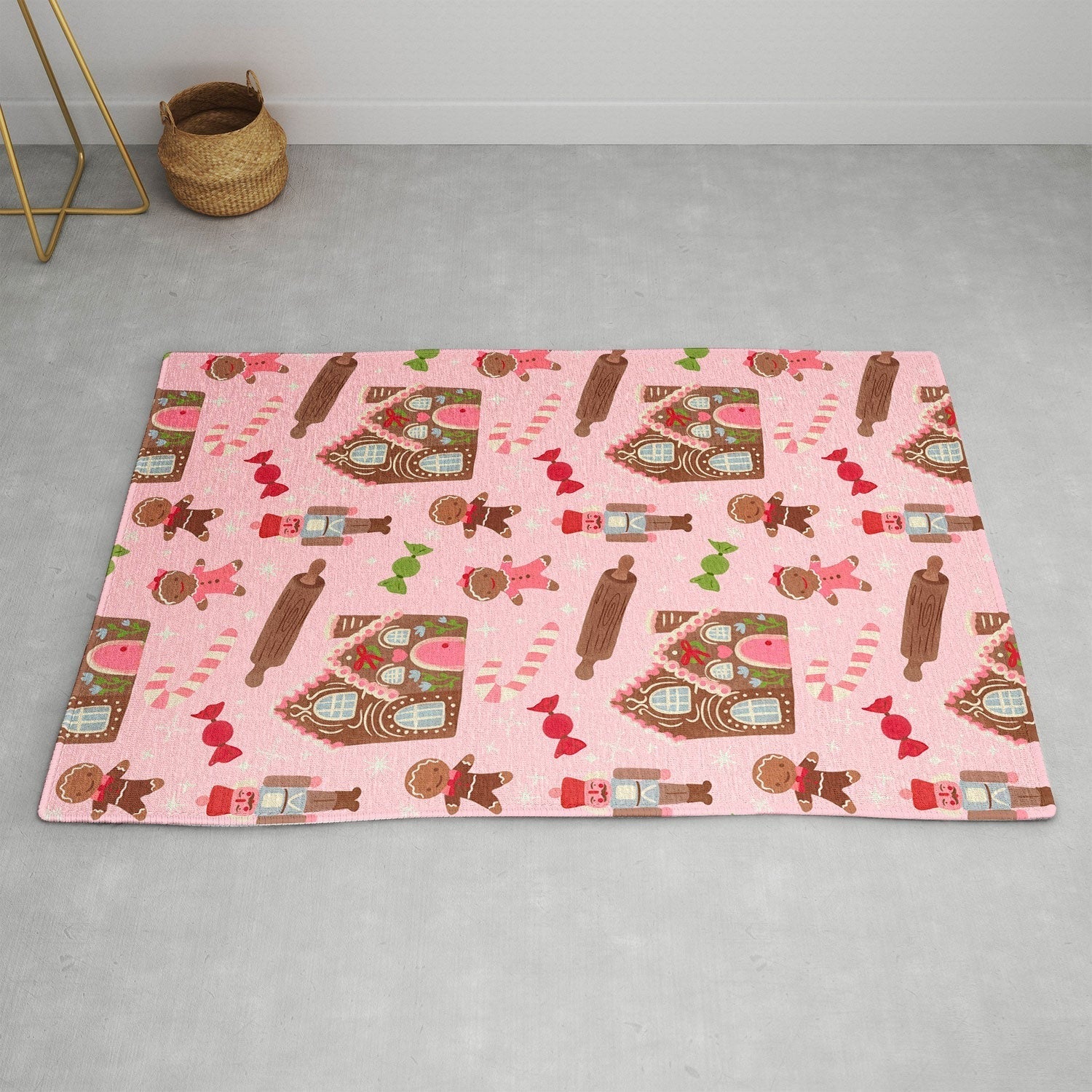 carriecantwell Sweet Christmas Holidays Area Rug
