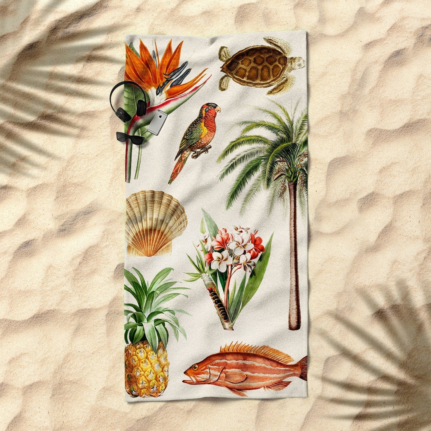 Gal Design Hawaii Collection Beach Towel