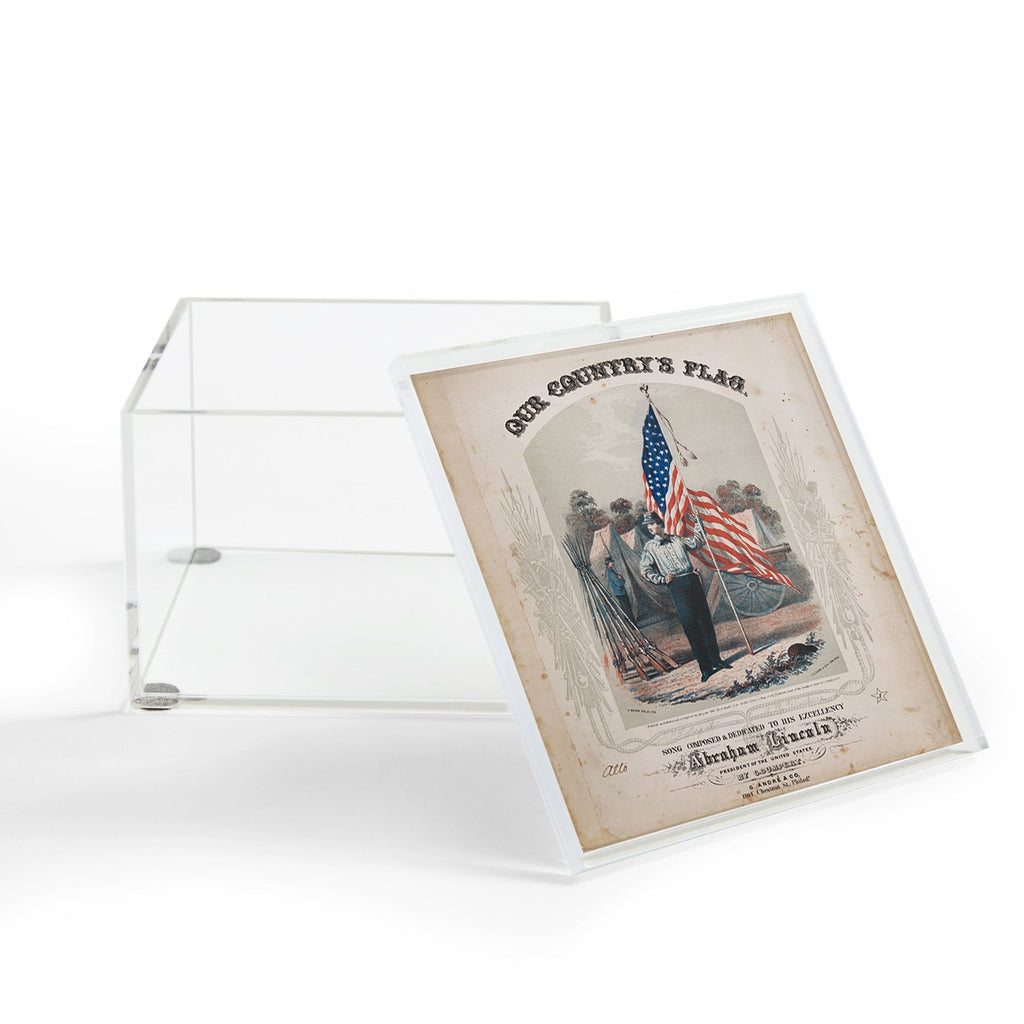 DENY Designs Our Country s Flag Acrylic Box