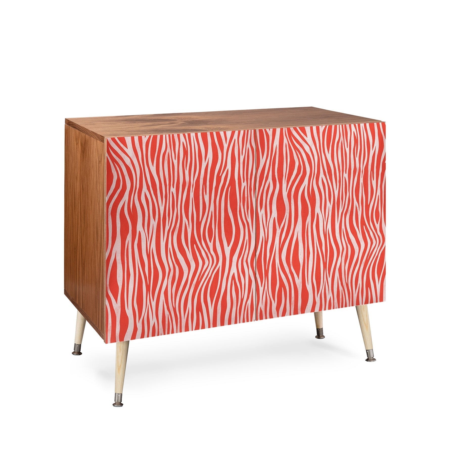 Avenie BR Red Zebra Stripe Credenza