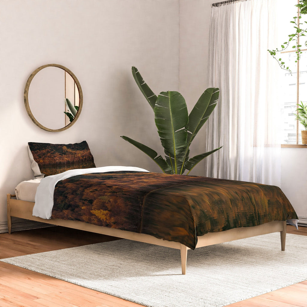 Hannah Kemp Fall Lake Comforter