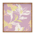 Gabriela Fuente Emma Lilac Floral Square Tray
