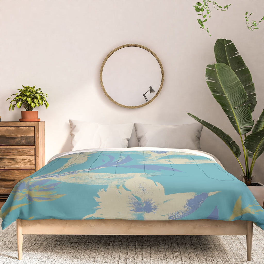 Gabriela Fuente Emma Blue Comforter