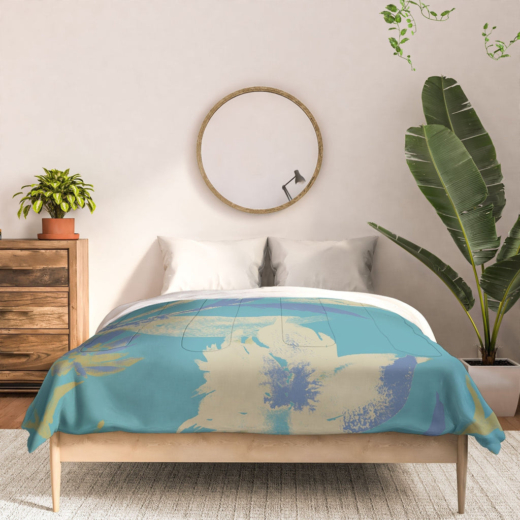 Gabriela Fuente Emma Blue Comforter