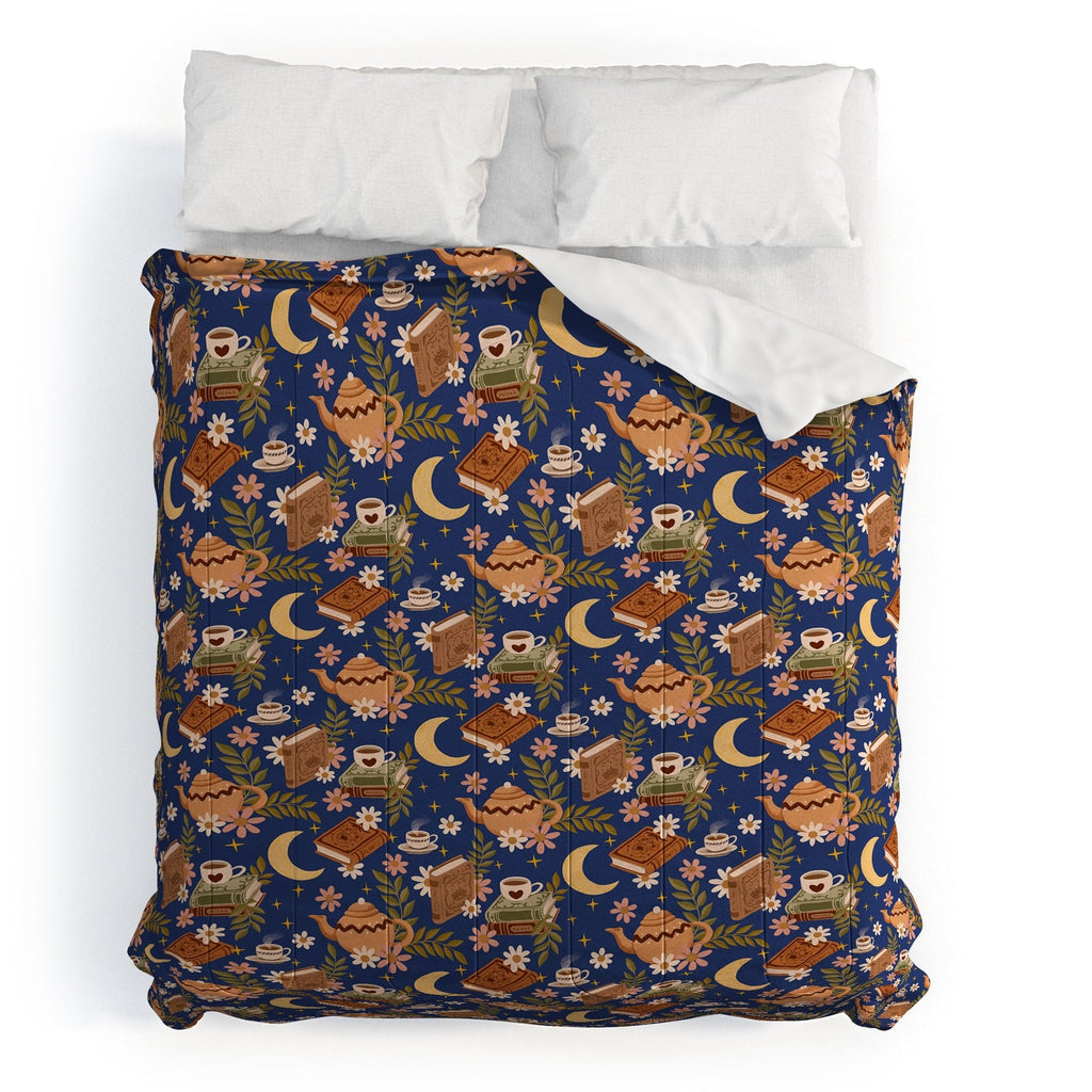 Avenie Moonlit Reading Nook II Comforter