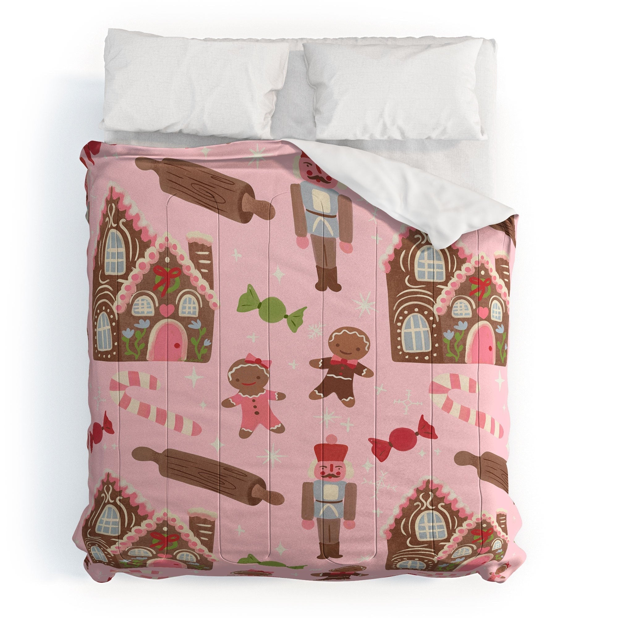 carriecantwell Sweet Christmas Holidays Comforter
